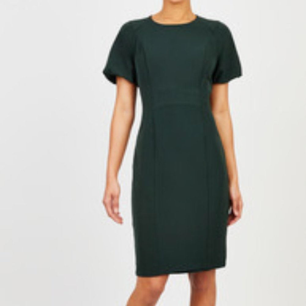 Tahari Balloon Sleeve Dress